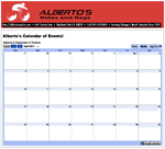 Albertos calendar